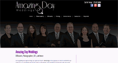 Desktop Screenshot of amazingdayweddings.com